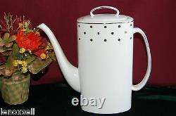 Kate spade Larabee Road Platinum Coffeepot New USA Lenox Second Quality