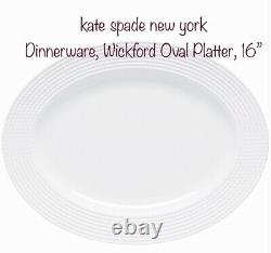 Kate spade New York Dinnerware, Wickford Oval Platter, 16in. Used Replacement