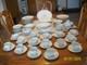 Kaysons China Rhapsody 1961 Vintage Dinnerware Bell Floral 98 Piece Grouping