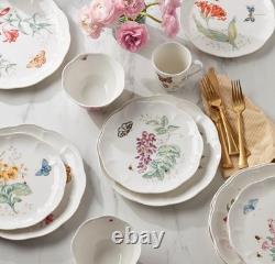 LENOX Butterfly Meadow Collection 29 Pieces Dinnerware Set NEW