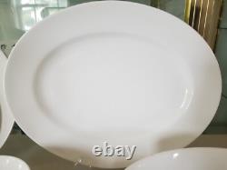 LENOX Classic White Dinnerware 42 Piece Set, Made in USA, All Brand New
