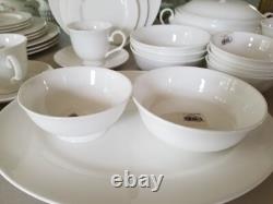 LENOX Classic White Dinnerware 42 Piece Set, Made in USA, All Brand New