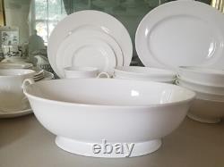 LENOX Classic White Dinnerware 42 Piece Set, Made in USA, All Brand New