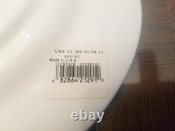 LENOX Classic White Dinnerware 42 Piece Set, Made in USA, All Brand New