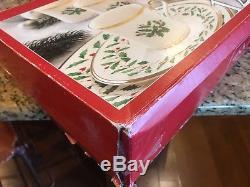 LENOX HOLIDAY 12 Piece Dinnerware Set Christmas Plates, Salads, Mugs NIB $440