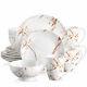 LOVECASA 16-Piece Dinnerware Set Porcelain Tableware Kitchen Plates Bowls & Mugs