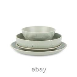 Lauren Modern Stoneware 16-piece Round Dinnerware Set Plates and Bowls Set Di