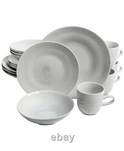 Laurie Gates Ravenna 288692 16-Pc Dinnerware Set. MISSING 1dinner &1 SALAD PLATE