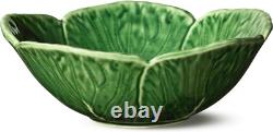Le Jardin 12-Piece Green Stoneware Dinnerware Set for 4 with Leaf Design