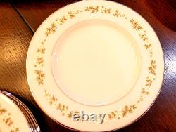 Lenox Brookdale H500 Fine China Set (56 Pieces) with Serving Pieces & Gravy Boat