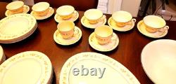 Lenox Brookdale H500 Fine China Set (56 Pieces) with Serving Pieces & Gravy Boat