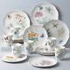 Lenox Butterfly Meadow 18-Piece Dinnerware Set, White