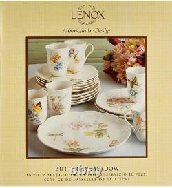 Lenox Butterfly Meadow 18-piece Dinnerware Set Service for 6