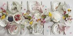 Lenox Butterfly Meadow 28-Piece Dinnerware Set Service for 4 Porcelain