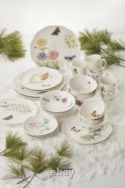 Lenox Butterfly Meadow 28-Piece Dinnerware Set Service for 4 Porcelain