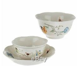 Lenox Butterfly Meadow Classic Dinnerware Set 28 Piece Service For 4 NEW