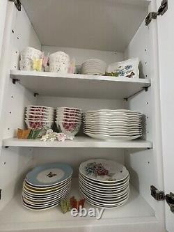 Lenox Butterfly Meadow Dinnerware Set Excellent Condition