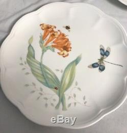 Lenox Butterfly Meadow Porcelain Flutter 16-pc Dinnerware Set -NEW IN BOX