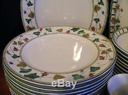 Lenox Casual Images Summer Terrace 34 Pc Dinnerware Set Pasta Bowls Dinner Plate