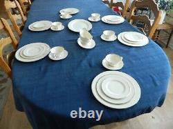 Lenox China Montclair Dinnerware set for (6) with2 Serving Pieces 2-5