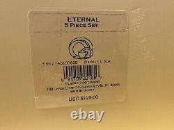 Lenox Eternal Gold Banded Bone China 5-Piece Place Setting- 2 Sets New in Box