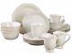 Lenox French Perle 16-Piece Dinnerware Set in White