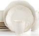 Lenox French Perle White 16-piece Scalloped Dinnerware Set Service for 4 NEW
