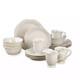 Lenox White French Perle 16-pc. Dinnerware Set No import fees