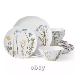 Lenox Wildflower 12-pc. Dinnerware Set No import fees