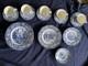 Liberty Blue Historic Colonial Scenes by Staffordshire Dish Set China