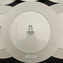 Liling Fine China Ling Rose Dinnerware 34 Piece Set for 6 c1980s Made in China