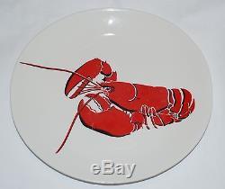 Lobster Decorated Ceramic Dinnerware Eastern China Co. Eva Zeisel
