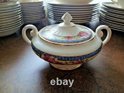 Lot Of 81 pcs. Sovereign Porcelain Dinnerware Set 1934 Great Depression Era