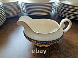 Lot Of 81 pcs. Sovereign Porcelain Dinnerware Set 1934 Great Depression Era