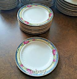 Lot Of 81 pcs. Sovereign Porcelain Dinnerware Set 1934 Great Depression Era