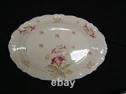 Lot of 62 Piece Dish Set Treasure Chest Bavaria Germany Trumpet Flower VGC