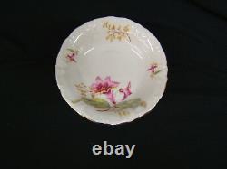 Lot of 62 Piece Dish Set Treasure Chest Bavaria Germany Trumpet Flower VGC