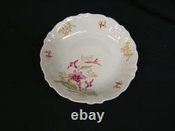 Lot of 62 Piece Dish Set Treasure Chest Bavaria Germany Trumpet Flower VGC