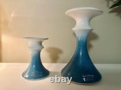 Louis Mulcahy 17 Piece Handmade Blue & White Pottery/Tableware Set