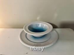 Louis Mulcahy 17 Piece Handmade Blue & White Pottery/Tableware Set