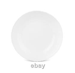 Luminarc Ammonite White 19-pc DINNER SET Tempered Glass Dinner Service Set