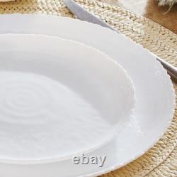 Luminarc Ammonite White 19-pc DINNER SET Tempered Glass Dinner Service Set