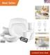 Luna Plates and Bowls Sets, 16 Piece Modern Porcelain Dish Set for 4, Chip an