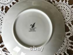 Lynns Fine China Dinnerware Set 8 Place Setting- 45 Pieces FLOWERS