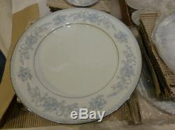MIKASA Dinnerware Set Service for 8 DRESDEN ROSE CHINA 9009 44 Pieces $1200