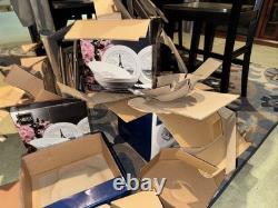 MIKASA Parisian Scenes Dishes 66 Pc, Service 12 Extras New In Box Hard To Find