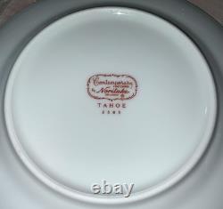 MINT Set for (4) Noritake Tahoe 25 Pcs 2585 Plates Bowls Dishes Service Dinner