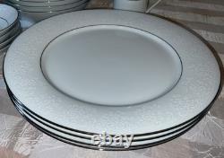 MINT Set for (4) Noritake Tahoe 25 Pcs 2585 Plates Bowls Dishes Service Dinner