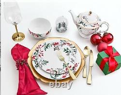 Martha stewart collection royal blush dinnerware set 12 pc