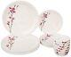 Melamine Dinnerware Set (White, 18 Pieces)